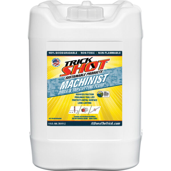 MACHINIST Drill & Tap Cutting Fluid 5 Gallon Container